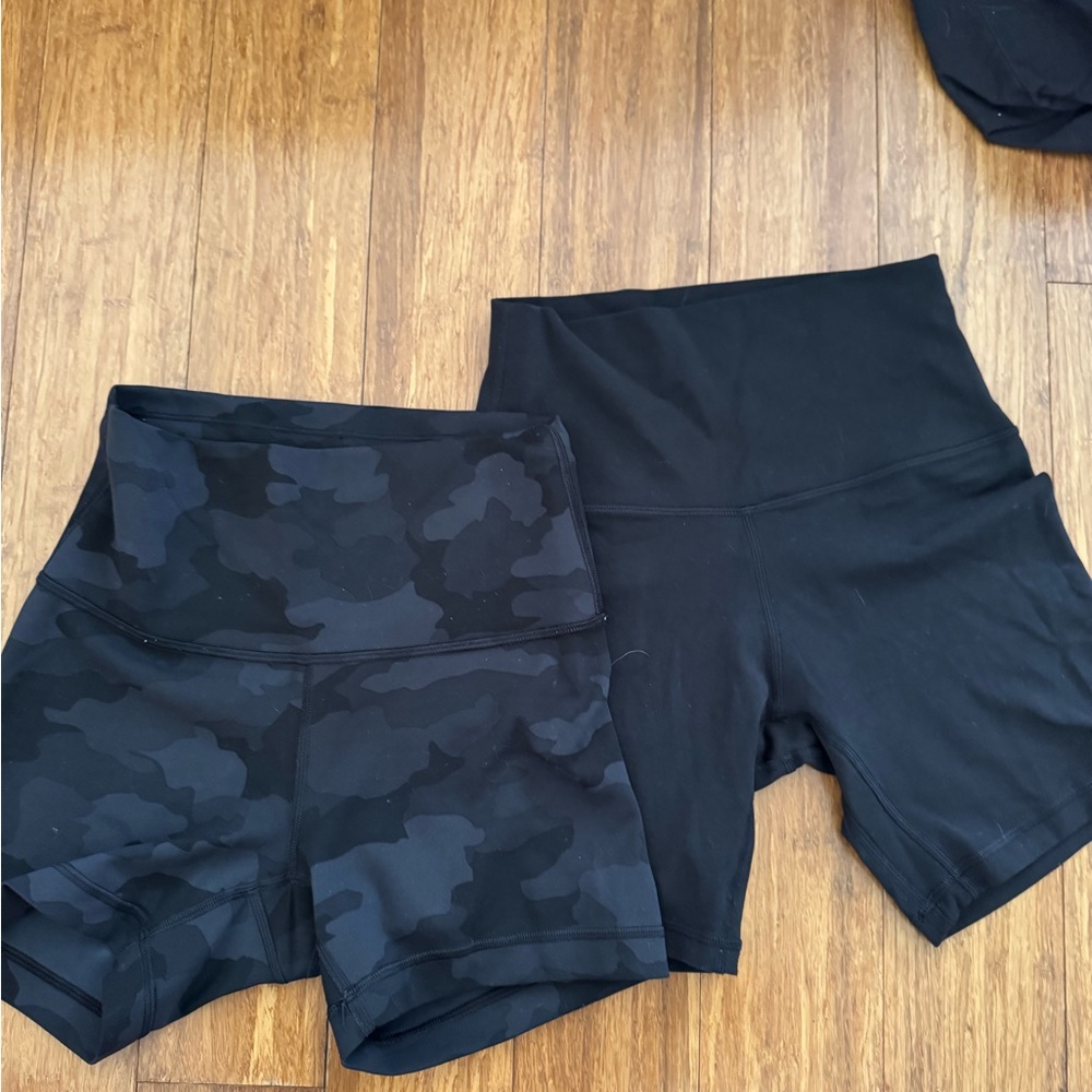 2 pairs Lululemon align biker Shorts